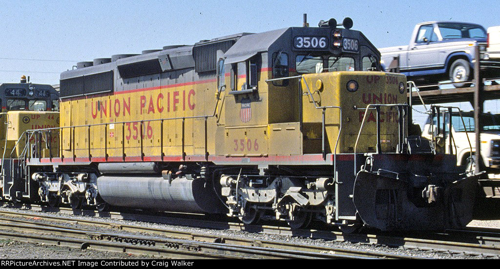 UP 3506 - Colton, CA - 3/29/80